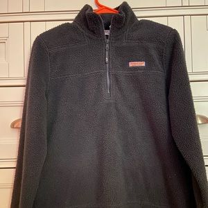 Women’s fuzzy Vineyard Vines quarter-zip